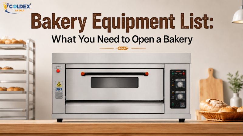 Bakery Equipment List